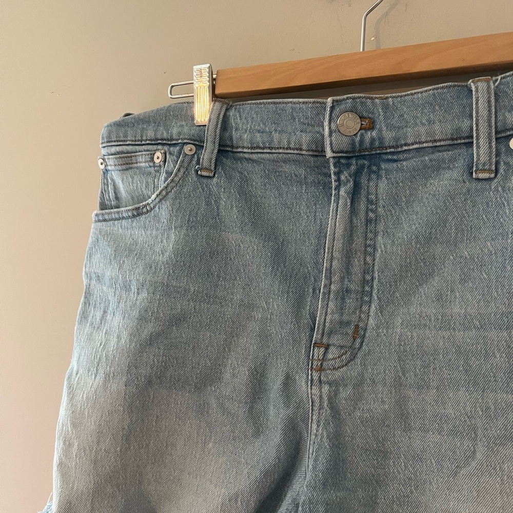Madewell Shorts The Perfect Mid-Length Jean Short 33‎ denim jeans - Picture 3 of 4